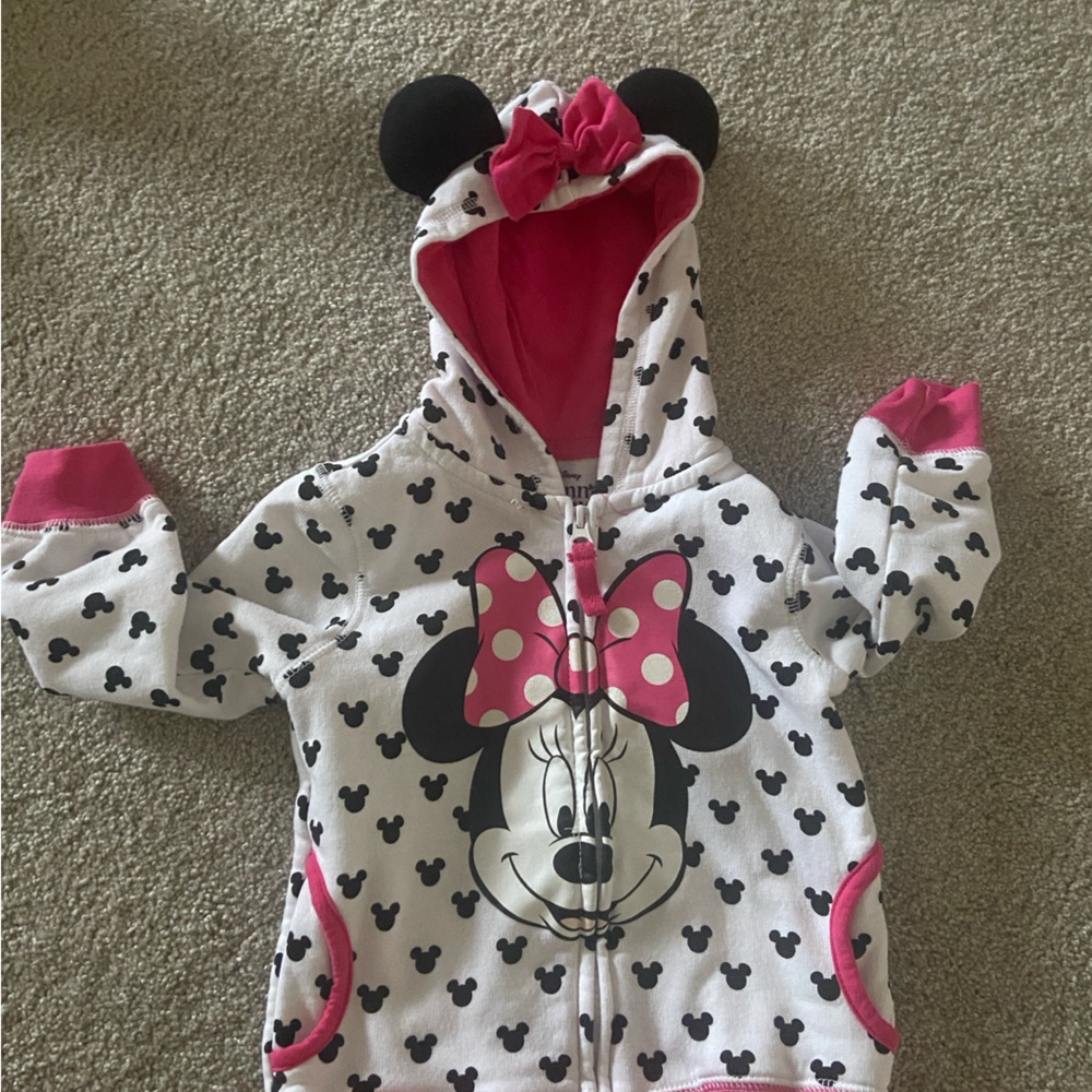 Minnie Mouse Hoodie with Ears